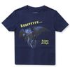 Camiseta-Manga-Corta-Estampada-Azul-Niños-Entrenando-a-Tu-Dragon-4T