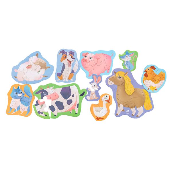 Rompecabezas-Amigos-de-la-Granja-40-Piezas-Hape