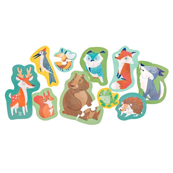Rompecabezas-Amigos-del-Bosque-40-Piezas-Hape