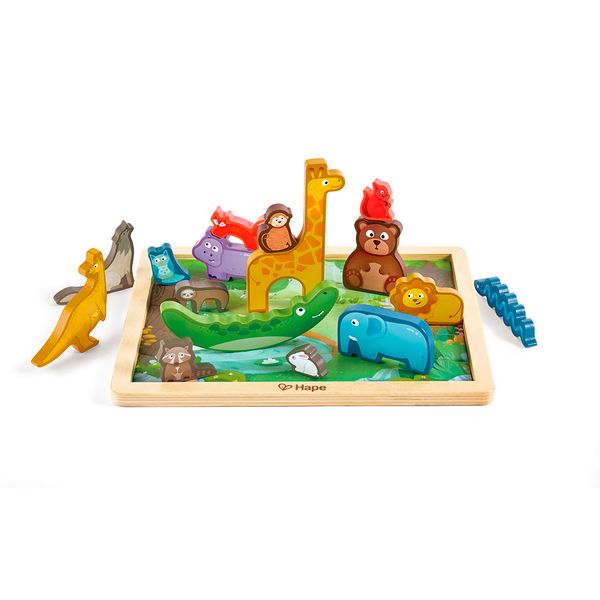 Rompecabezas-Reino-Animal-16-Piezas-Hape Rompecabezas-Reino-Animal-16-Piezas-Hape