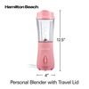 Licuadora-Rosa-Personal-con-Tapa-de-Viaje-51171-Hamilton-Beach