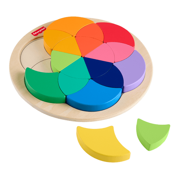 Rompecabezas-Colorido-de-Madera-Fisher-Price Rompecabezas-Colorido-de-Madera-Fisher-Price