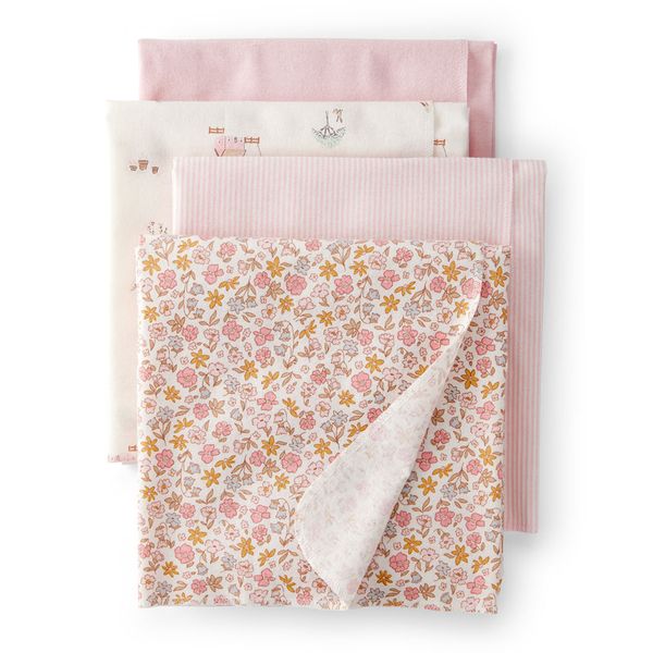 Set-4-Mantas-Surtidas-Bebes-Niñas-Carter-s-0M Set-4-Mantas-Surtidas-Bebes-Niñas-Carter-s-0M