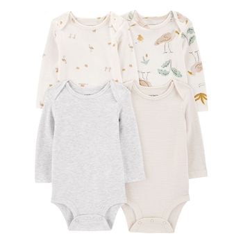 Set-4-Bodies-Manga-Larga-Surtidos-Bebes-Unisex-Carter-s-12M