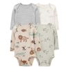 Set-4-Bodies-Manga-Larga-Surtidos-Bebes-Niños-Carter-s-12M