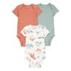 Set-3-Bodies-Manga-Corta-Dinos-Bebes-Niños-Carter-s-12M