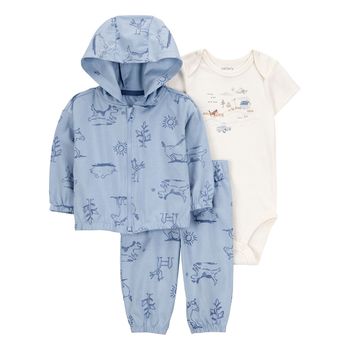 Set-Body-Saco-y-Pantalon-Estampado-Azul-Bebes-Niños-Carter-s-12M