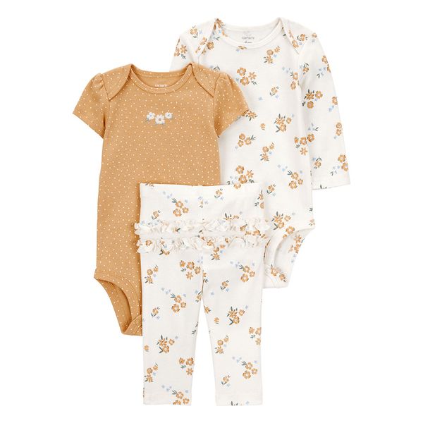 Set-2-Bodies-y-Pantalon-Flores-Bebes-Niñas-Carter-s-6M