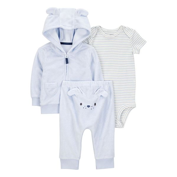 Set-Body-Chaqueta-y-Pantalon-Azul-Bebes-Niños-Carter-s-12M Set-Body-Chaqueta-y-Pantalon-Azul-Bebes-Niños-Carter-s-12M
