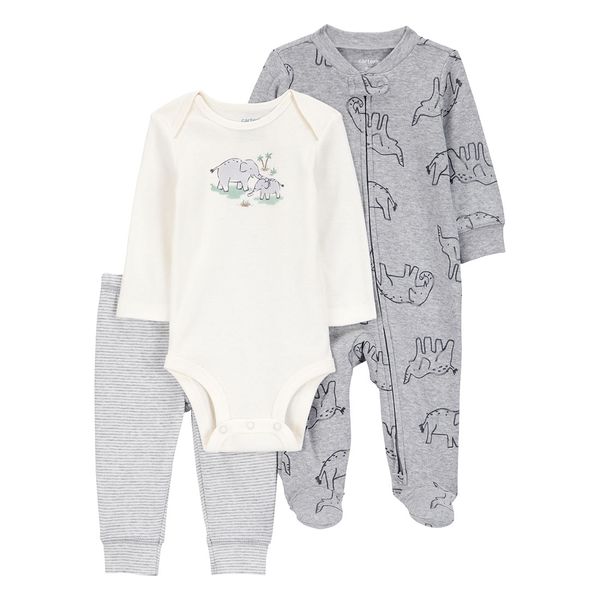 Set-Pijama-Enteriza-Elefantes-Body-y-Pantalon-Bebes-Niños-Carter-s-3M