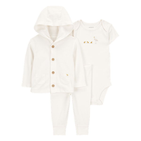 Set-Body-Pantalon-y-Saco-Blanco-Bebes-Unisex-Carter-s-12M Set-Body-Pantalon-y-Saco-Blanco-Bebes-Unisex-Carter-s-12M