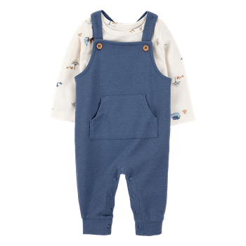 Set-Overol-Azul-y-Camiseta-Estampada-Bebes-Niños-Carter-s-0M