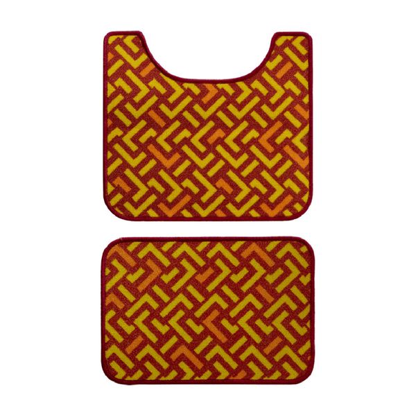 Tapete-JB-2-Piezas-Geometrico-Cafe-Cuperz Tapete-JB-2-Piezas-Geometrico-Cafe-Cuperz