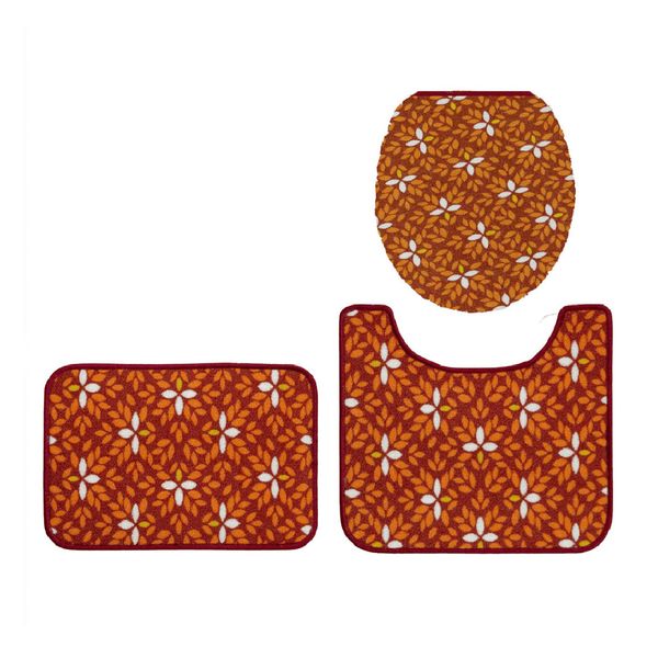 Tapete-JB-3-Piezas-Flores-Rosado-Cuperz Tapete-JB-3-Piezas-Flores-Rosado-Cuperz