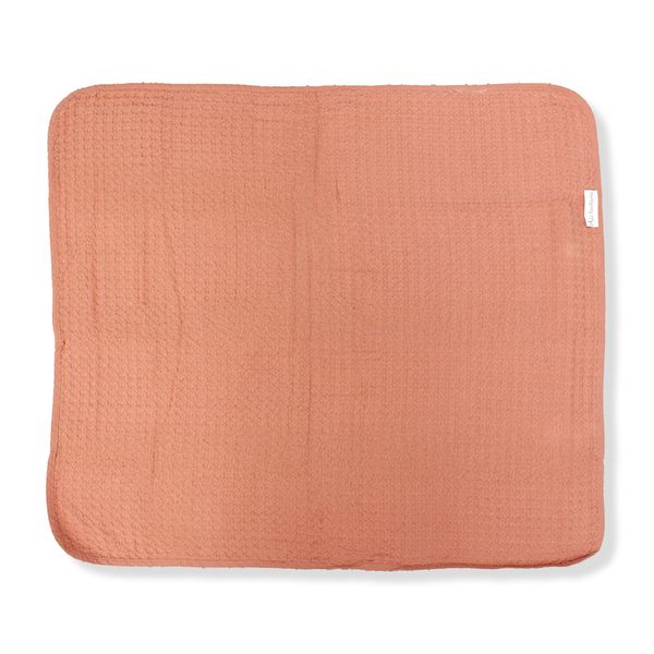 Manta-Crochet-Naranja-Bebes-Unisex-Bimbidreams