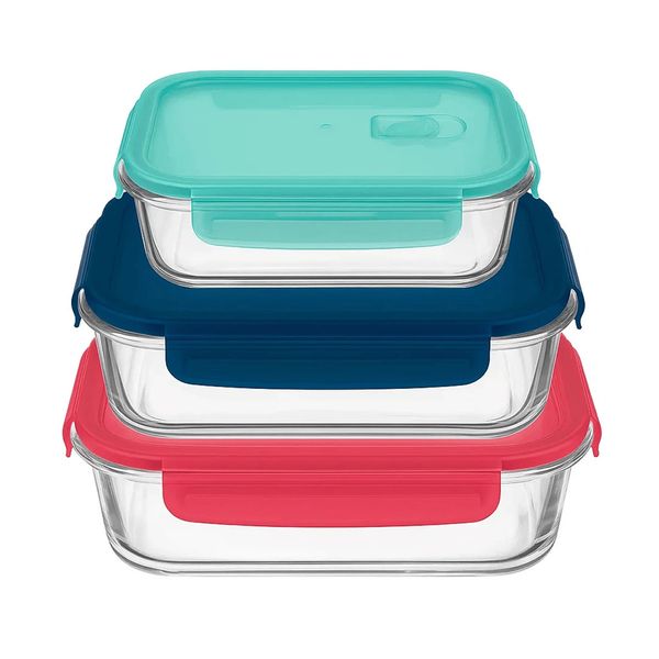 Set-3-Contenedores-Hermeticos-en-Vidrio-con-Tapa-Plastica-KW Set-3-Contenedores-Hermeticos-en-Vidrio-con-Tapa-Plastica-KW