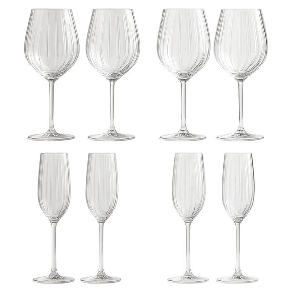 Set-4-Copas-Vino-Blanco-Plisse-380ml-y-4-Copas-Champagne-Plisse-210ml-Royal-Leerdam