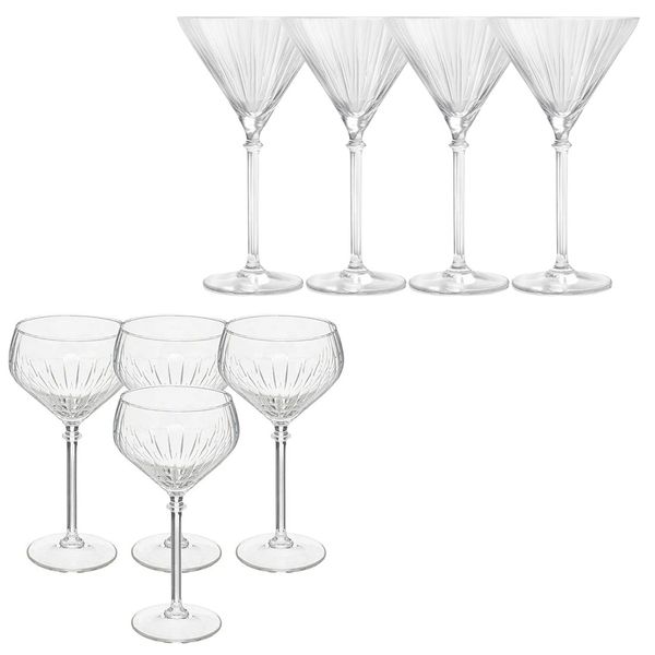 Set-4-Copas-Champagne-Coupe-Royal-320ml-y-4-Copas-Martini-Royal-250ml-Royal-Leerdam Set-4-Copas-Champagne-Coupe-Royal-320ml-y-4-Copas-Martini-Royal-250ml-Royal-Leerdam