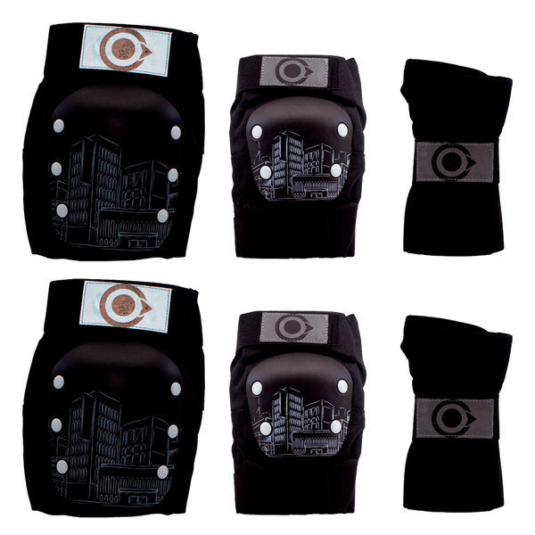 Set-de-Proteccion-Onwheels-Urbanas-Muñequeras-Negra-Cougar-L Set-de-Proteccion-Onwheels-Urbanas-Muñequeras-Negra-Cougar-L