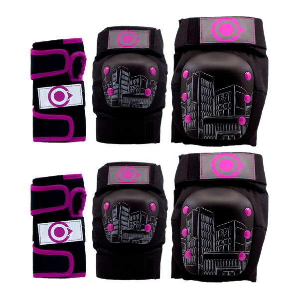 Set-de-Proteccion-Onwheels-Urbanas-Muñequeras-Morado-Cougar-L Set-de-Proteccion-Onwheels-Urbanas-Muñequeras-Morado-Cougar-L