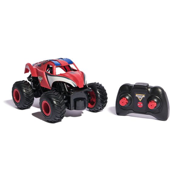 Carro-Amazing-Spiderman-con-Radio-Control-Monster-Jam