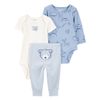 Set-2-Bodies-y-Pantalon-Azul-Bebes-Niños-Carter-s-12M