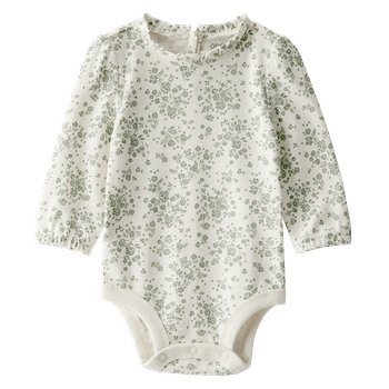 Body-Manga-Larga-Flores-Beige-Bebes-Niñas-Oshkosh-12M
