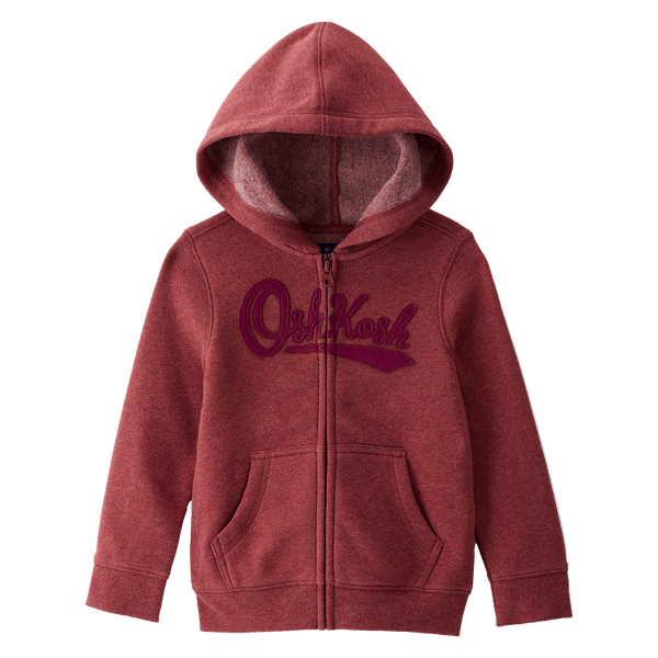 Chaqueta-con-Capota-Roja-Niños-Oshkosh-3T