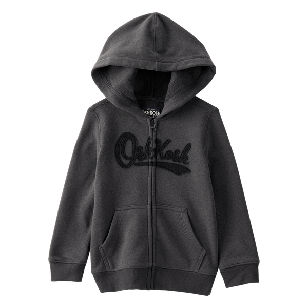 Chaqueta-con-Capota-Negra-Niños-Oshkosh-2T