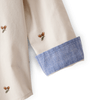Camisa-Manga-Larga-Flores-Beige-Niños-Oshkosh-5T