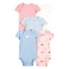 Set-5-Bodies-Manga-Corta-Surtidos-Bebes-Niñas-Carter-s-12M