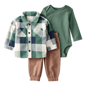 Set-Camisa-Body-y-Pantalon-Cafe-Bebes-Niños-Carter-s-0M