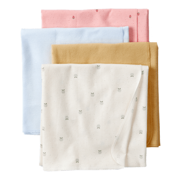 Set-4-Mantas-Surtidas-Bebes-Niñas-Carter-s Set-4-Mantas-Surtidas-Bebes-Niñas-Carter-s