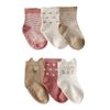 Set-6-Pares-de-Medias-Diseños-Surtidos-Bebes-Niñas-Carter-s-12-24M