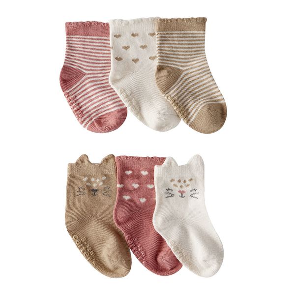 Set-6-Pares-de-Medias-Diseños-Surtidos-Bebes-Niñas-Carter-s-12-24M Set-6-Pares-de-Medias-Diseños-Surtidos-Bebes-Niñas-Carter-s-12-24M