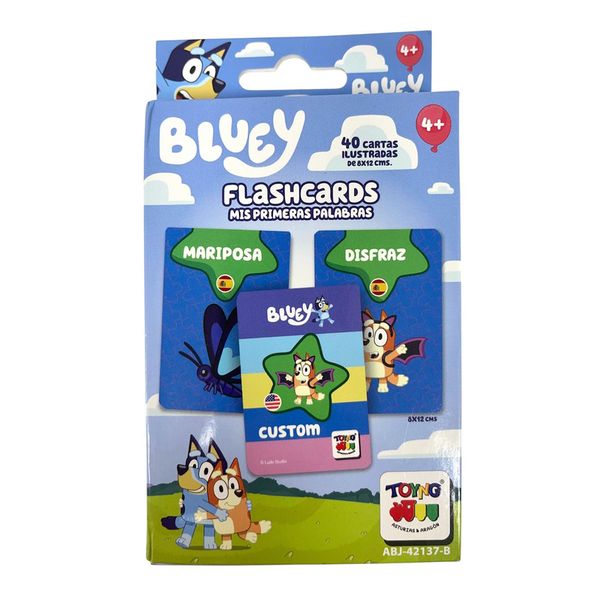 Set-Flash-Cards-Mis-Primeras-Palabras-40-Ud-Bluey Set-Flash-Cards-Mis-Primeras-Palabras-40-Ud-Bluey