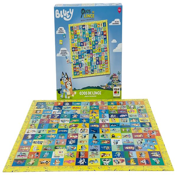 Juego-de-Mesa-Ojos-de-Lince-Bluey