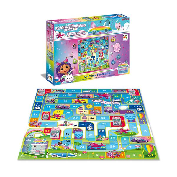 Juego-de-Mesa-Un-Viaje-Fantastico-Gabbys-Dollhouse