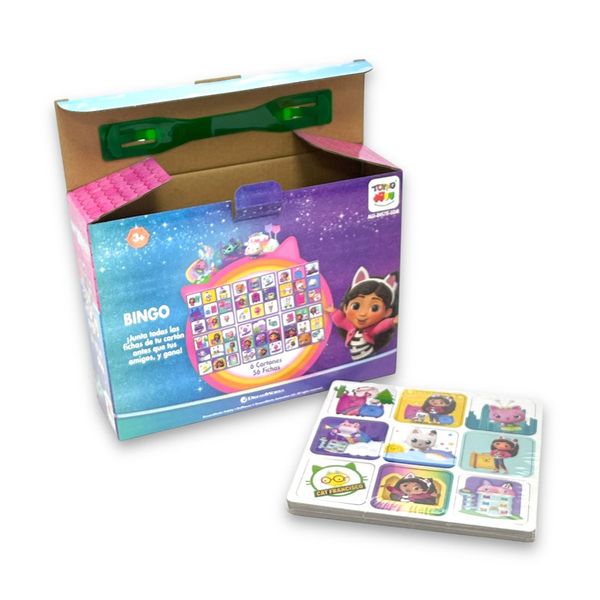 Juego-de-Mesa-Bingo-56-Fichas-Gabbys-Dollhouse Juego-de-Mesa-Bingo-56-Fichas-Gabbys-Dollhouse