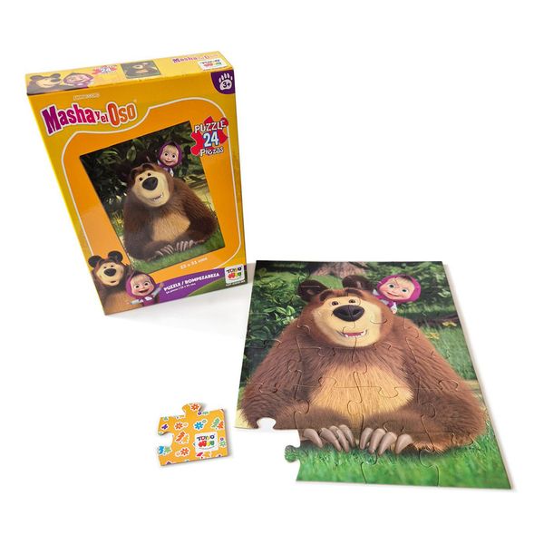 Juego-de-Mesa-Rompecabezas-24-Piezas-Masha-y-el-Oso Juego-de-Mesa-Rompecabezas-24-Piezas-Masha-y-el-Oso