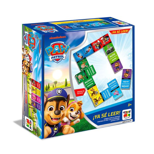 Set-Juego-Domino-Ya-Se-Leer-Paw-Patrol Set-Juego-Domino-Ya-Se-Leer-Paw-Patrol