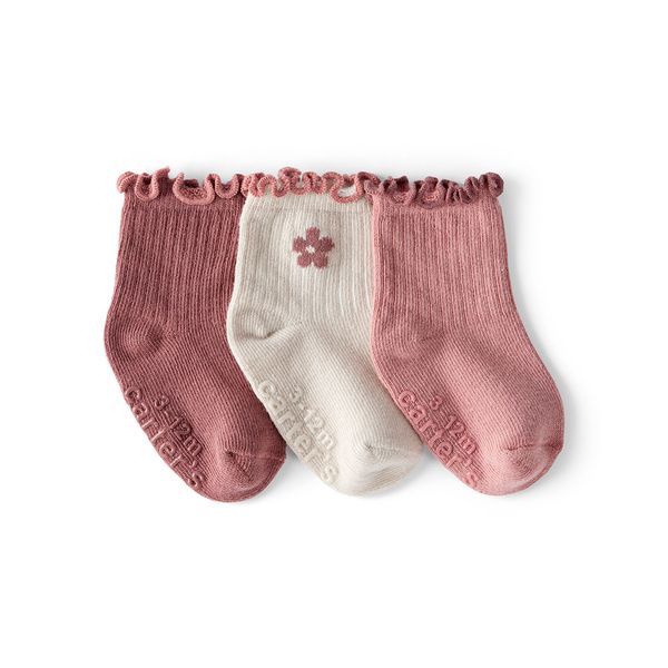 Set-3-Pares-de-Medias-Rosa-y-Blanco-Bebes-Niñas-Carter-s-12-24M Set-3-Pares-de-Medias-Rosa-y-Blanco-Bebes-Niñas-Carter-s-12-24M