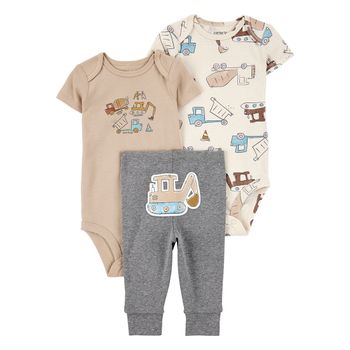 Set-2-Bodies-y-Pantalon-Gris-Bebes-Niños-Carter-s-12M