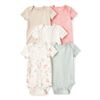 Set-5-Bodies-Manga-Corta-Colores-Surtidos-Bebes-Niñas-Carter-s-18M