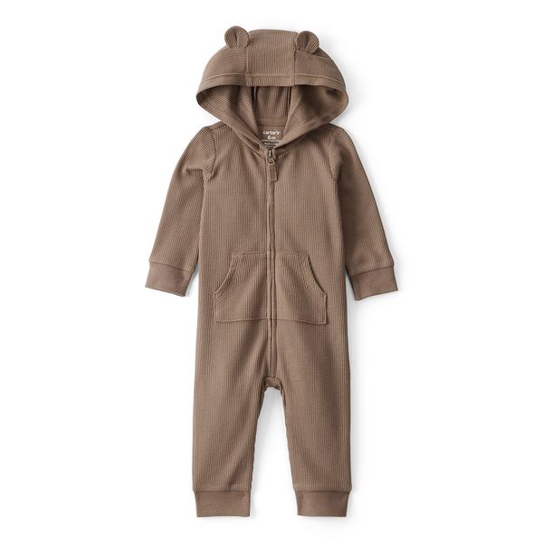 Mameluco-con-Capota-Cafe-Bebes-Niños-Carter-s-12M