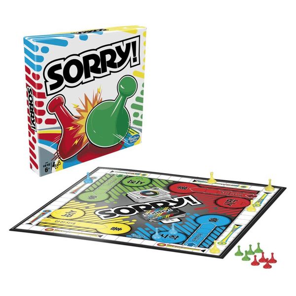 Juego-de-Mesa-Sorry--Clasico-Hasbro-Gaming Juego-de-Mesa-Sorry--Clasico-Hasbro-Gaming