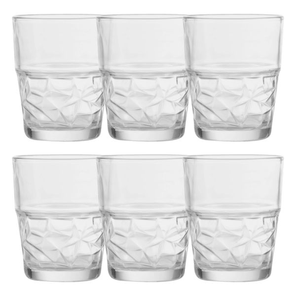 Set-6-Vasos-Rugo-Apilables-358ml-Libbey Set-6-Vasos-Rugo-Apilables-358ml-Libbey