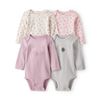 Set-4-Bodies-Manga-Larga-Diseños-Surtidos-Bebes-Niñas-Carter-s-12M