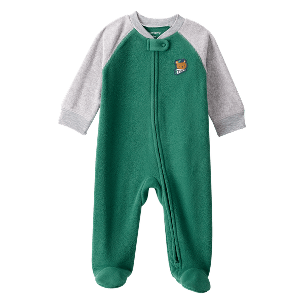 Pijama-Enteriza-Verde-y-Gris-Bebes-Niños-Carter-s-6M Pijama-Enteriza-Verde-y-Gris-Bebes-Niños-Carter-s-6M