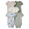 Set-5-Bodies-Manga-Corta-Surtidos-Bebes-Niños-Carter-s-0M